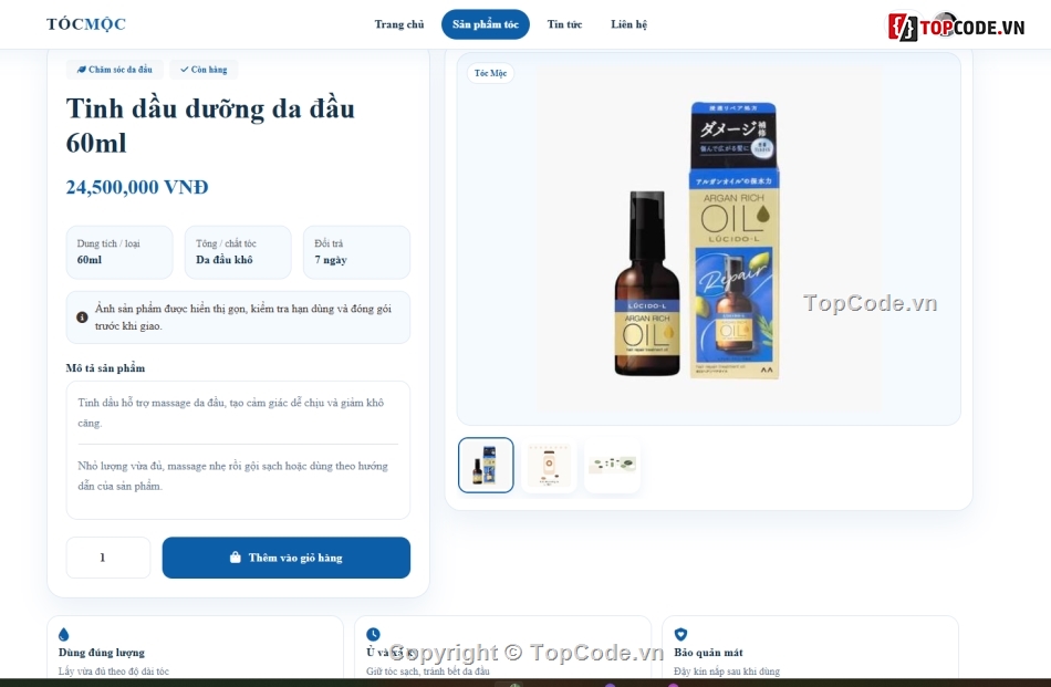 Web bán tem sản phẩm,web bán sản phẩm,website bán sản phẩm